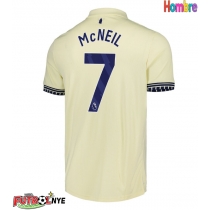 Camiseta Everton Dwight McNeil #7 Visitante Equipación 2025-26 manga corta